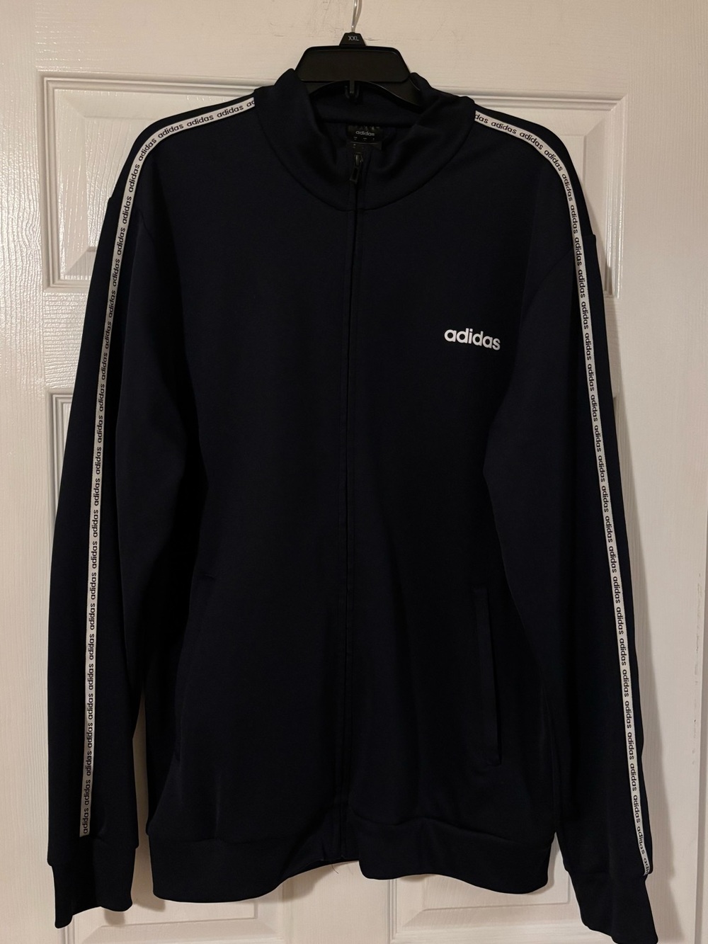 Adidas Essentials Navy Track Jacket